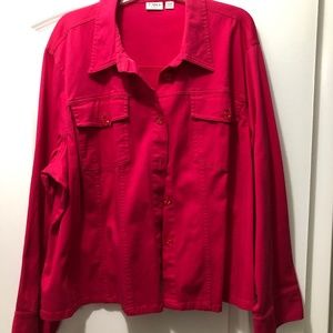 Cato Hot Pink Cotton Jacket